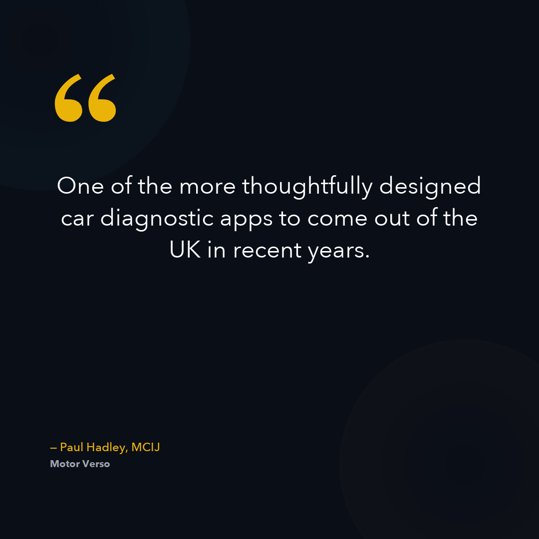 Motor Verso quote - thoughtfully designed